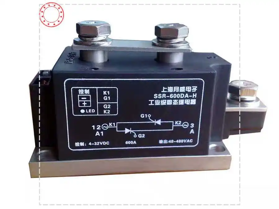 

Мощное твердотельное реле 600А Улучшенное твердотельное реле SSR-600DA-H