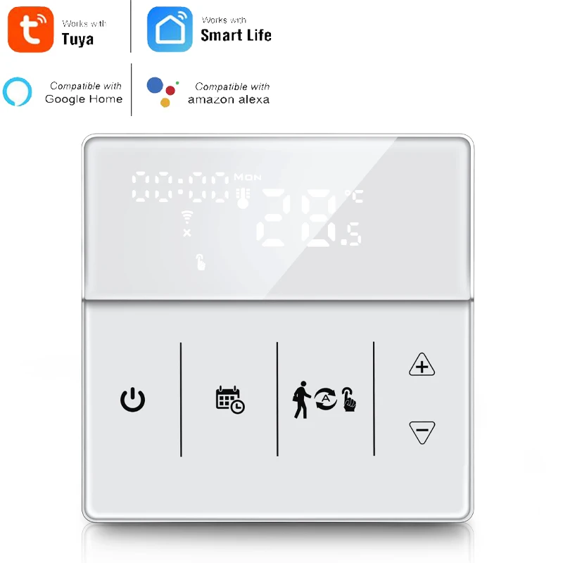 Tuya WiFi Smart Thermostat Electric Floor Heating Water Heating Gas Boiler Temperature Remote Controller for Google Home Alexa