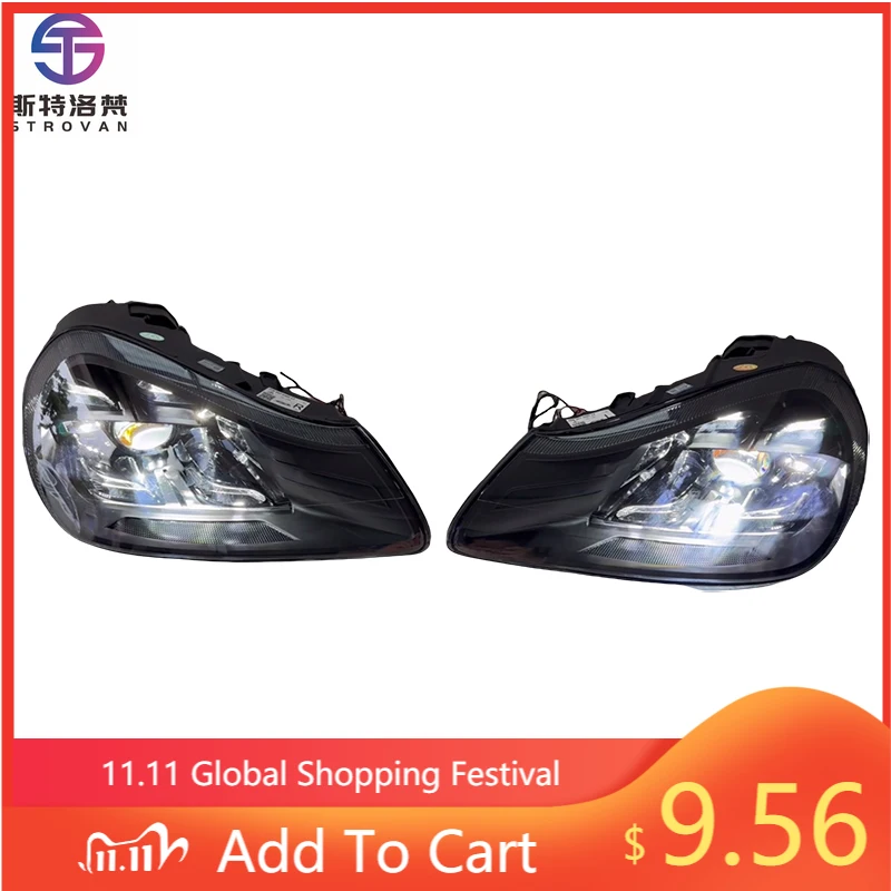 

Deren High QualitySuitable for the 07-10 Porsches Cayenne headlight assembly 957 old to new matrix LED lens headlights