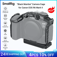 SmallRig “Black Mamba” Camera Cage for Canon EOS R6 Mark II Built-in Arca-Swiss Quick Release Plate for DJI RS2/RS3 Pro Gimbals