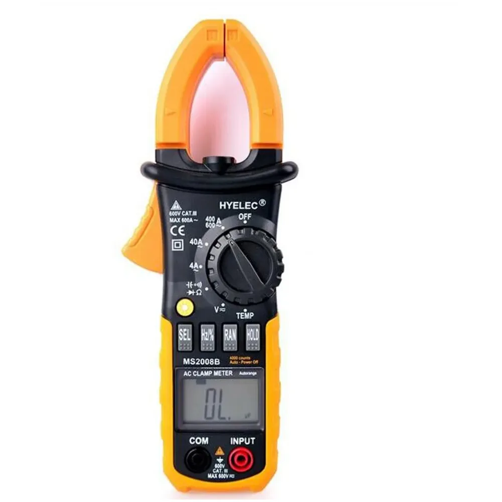 Professional Digital AC Clamp Meter 4000 Counts Backlight Multimeter