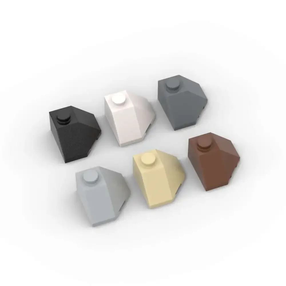 MOC 10 pièces 13548 pente 45 coin cale 2x2 blocs de construction Kit briques éducatives particules Puzzle bricolage jouets enfants cadeau d'anniversaire