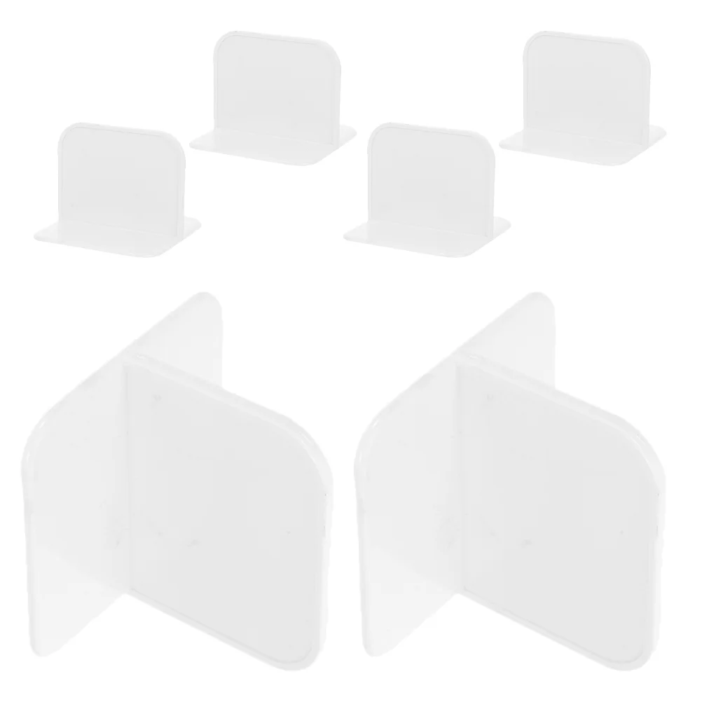 6 個フェンス補強ベビーアクセサリー家具アンカー転倒防止ベビーサークルスタビライザープラスチッククリップ棚壁アンカー