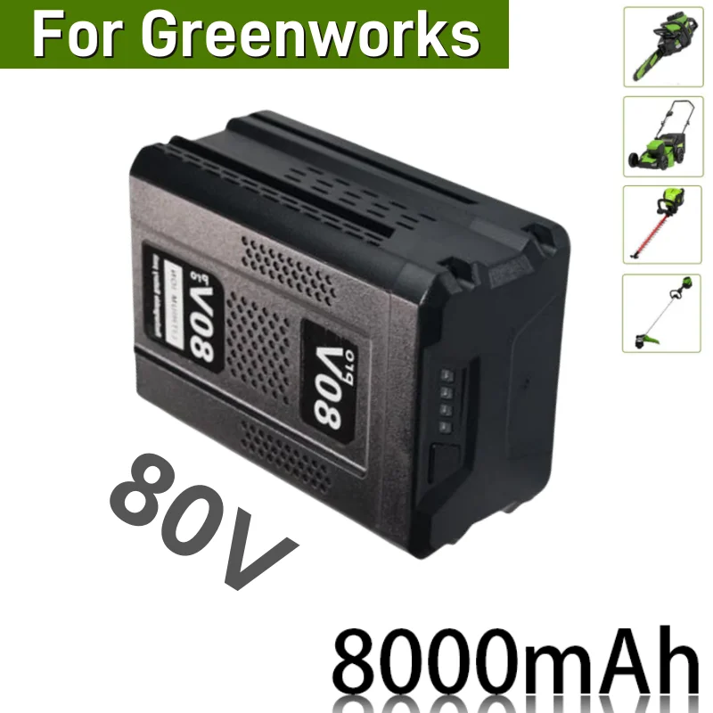 AIMJIN 80V 8000mAh Replacement Battery,for Greenworks PRO 80V Li-ion Battery GBA80150 GBA80150 GBA80200 GBA80250 GBA80300 GBA80