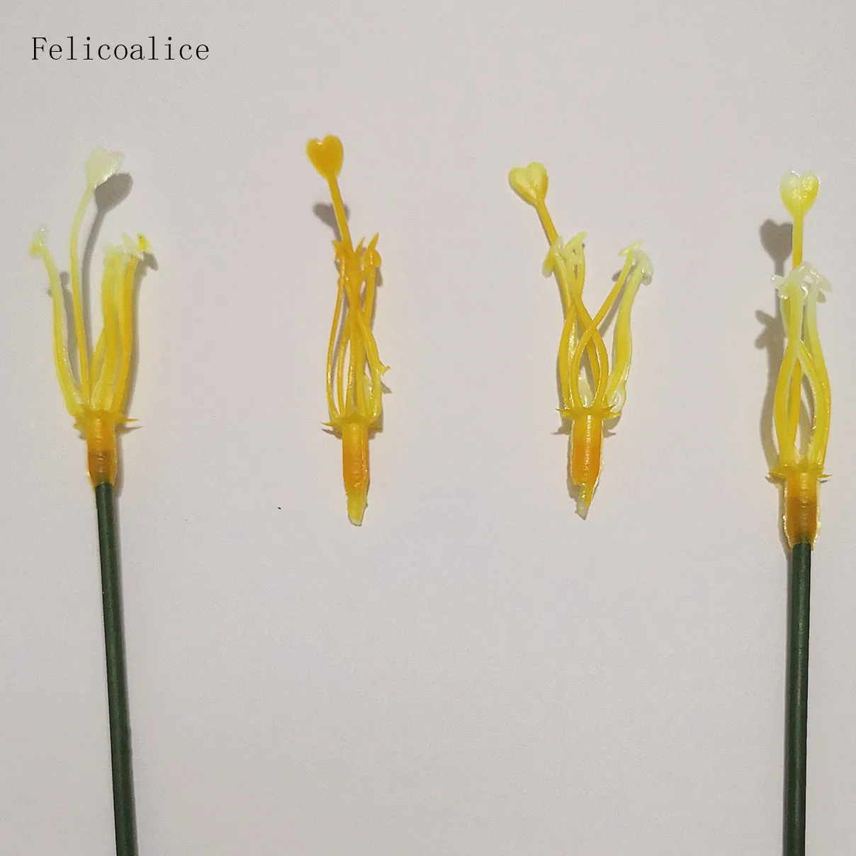 20 Stück ausgewählte Lilien-Staubblatt-Stempel, Heimdekoration, DIY-Blumenmaterial, Gartendekoration – Detail 8