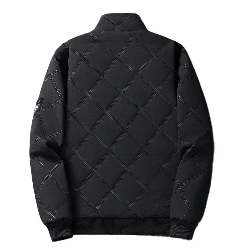 Men's Fashion Windbreaker Parka Coat Streetwear Windproof Casual Warm Jacket for Autumn Winter Outdoor Hombre Male Men Clothing