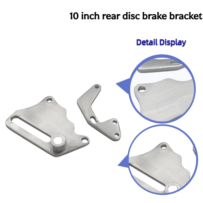 

Модифицированный кронштейн для дисковых тормозов мотоцикла из алюминия с ЧПУ, переходник для установки