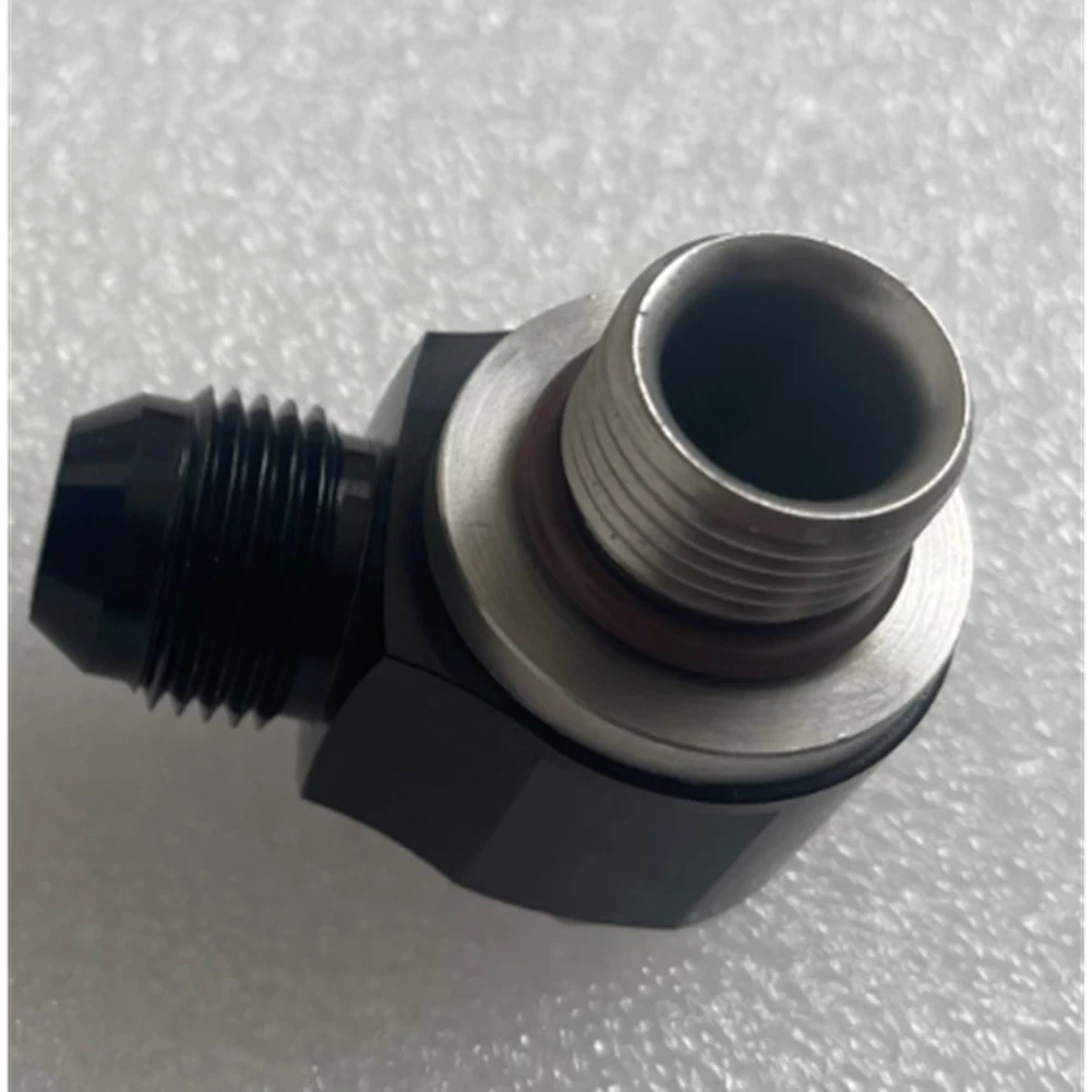 AEA6-Turbo Brake Hose Fittings 10AN For Motorcycle & Automotive Adapter Black Bolt Ring Fish Eye Adapter