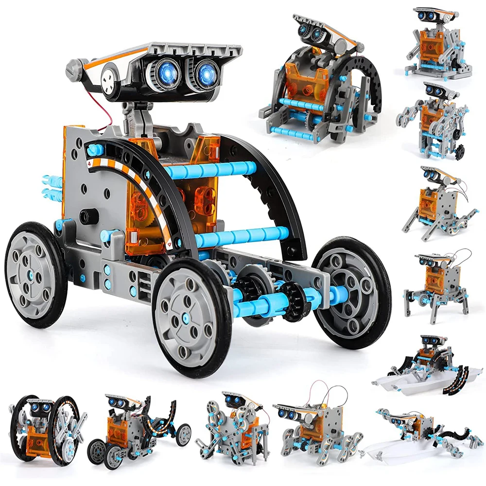 Kit de Robô Solar STEM 13 em 1 - Stem Solar Robot Kit For Kids avaliação e preço