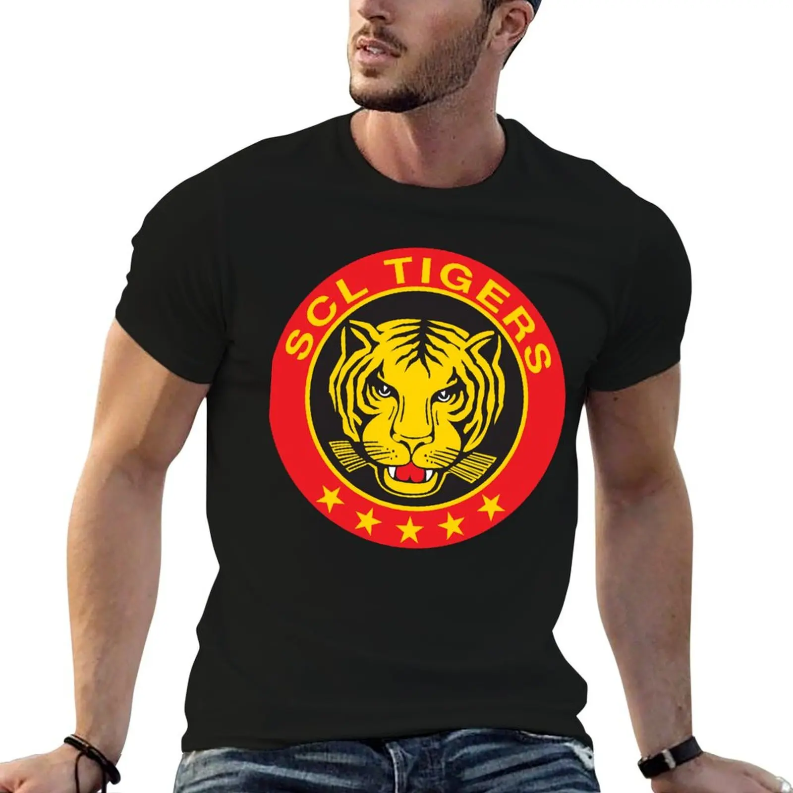 SCL Tigers Swiss Ice Hockey Sports Fans Langnau Switzerland T-Shirt T-Shirt essential t shirt T-Shirt