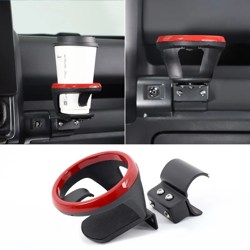 

Carbon Steel For 2024+ Haval H9 Front Passenger Dashboard Handle Extension Cup Holder Carbon Steel Car Interior Accessories