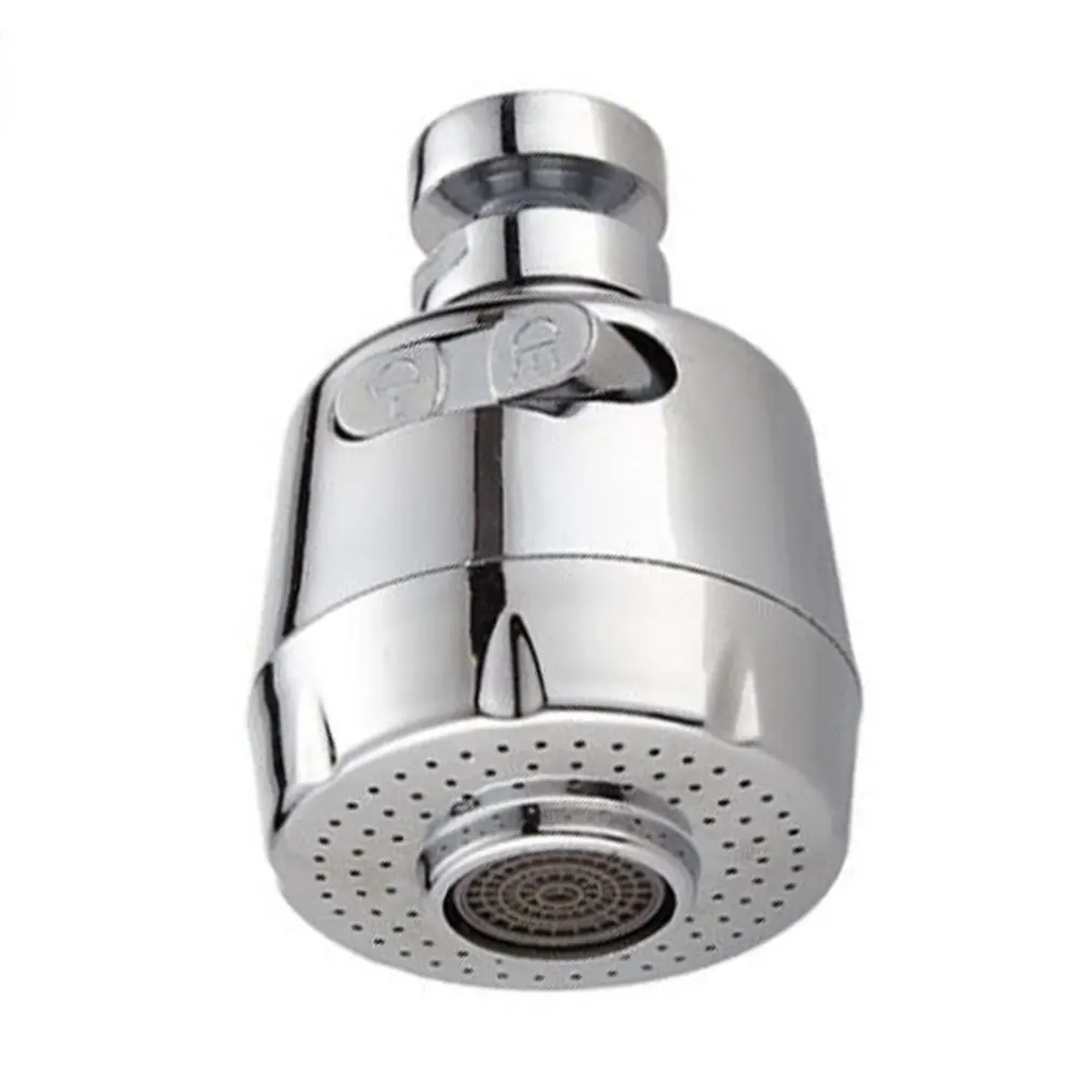 360 Degree Swivel Kitchen Faucet Aerator Adjustable Dual Mode Sprayer Filter Diffuser Water Saving Nozzle Faucet Connector