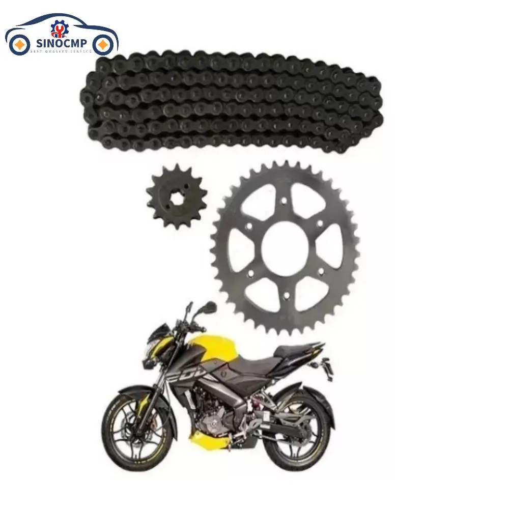 

39T-14T-520H-116 39T14T520H116 VEHICULOS 1Set Enhanced Drag Chain Kit W/2X Sprockets For Bajaj Pulsar NS200 AS200