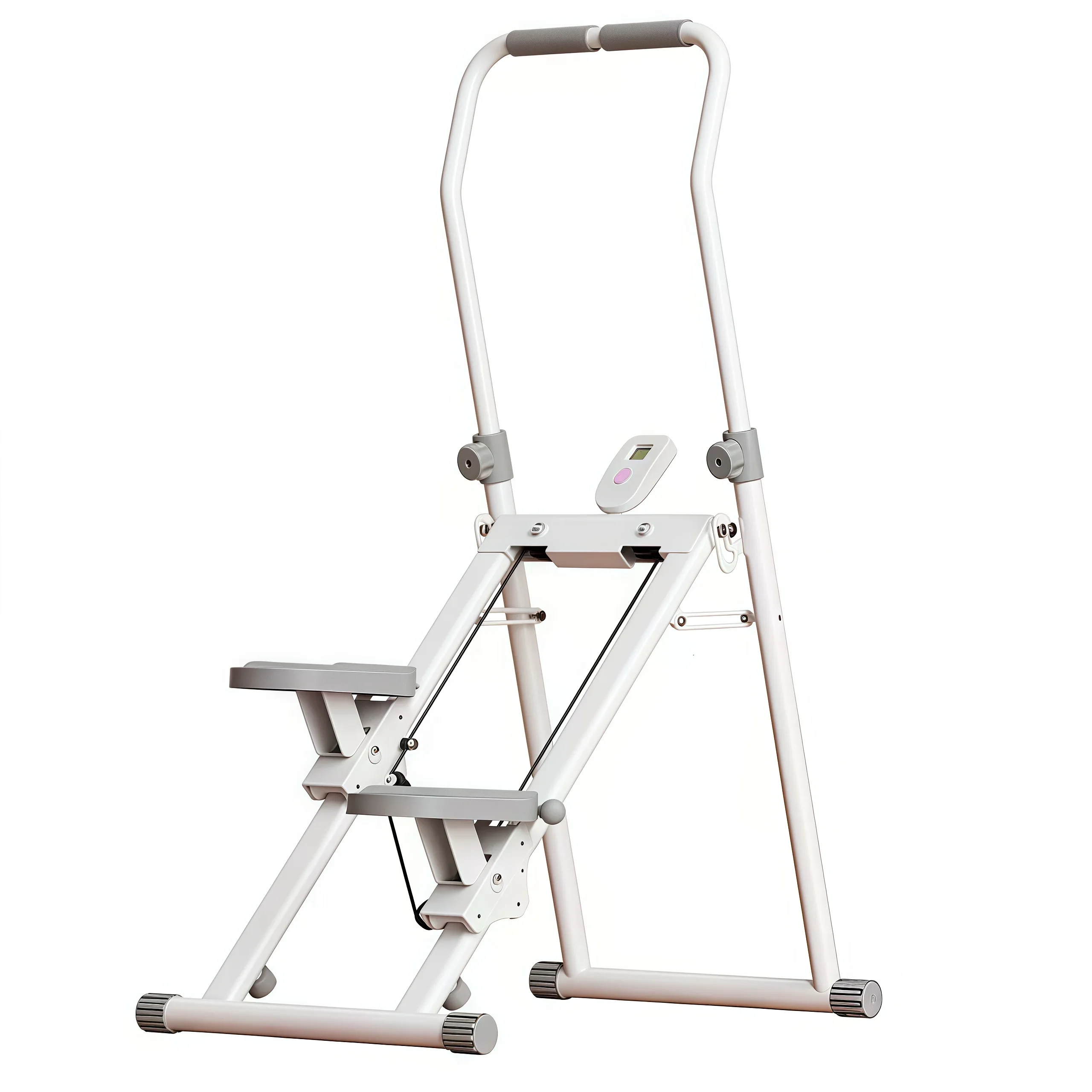 Climbing machine Fitness home Solid wood adjustable multi-function climbing machine