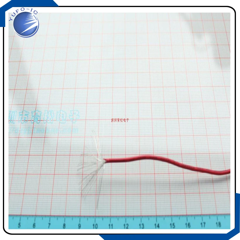10 meters  10 meters red 1007 18# 18AWG18 80 degrees C 300V wire and wire rod wire