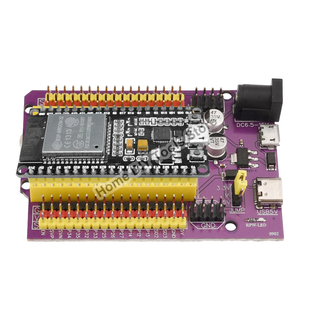 ESP32 Development Board TYPE-C/MICRO USB CP2102 WiFi+Bluetooth Dual Core ESP32-DevKitC-32 ESP-WROOM-32 Expansion Board 38PINS