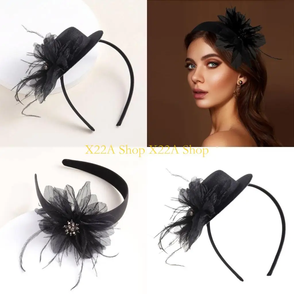 

Unique 1920s Fascinator Delicate Headband Headdress for Makeup for Party Masquerades
