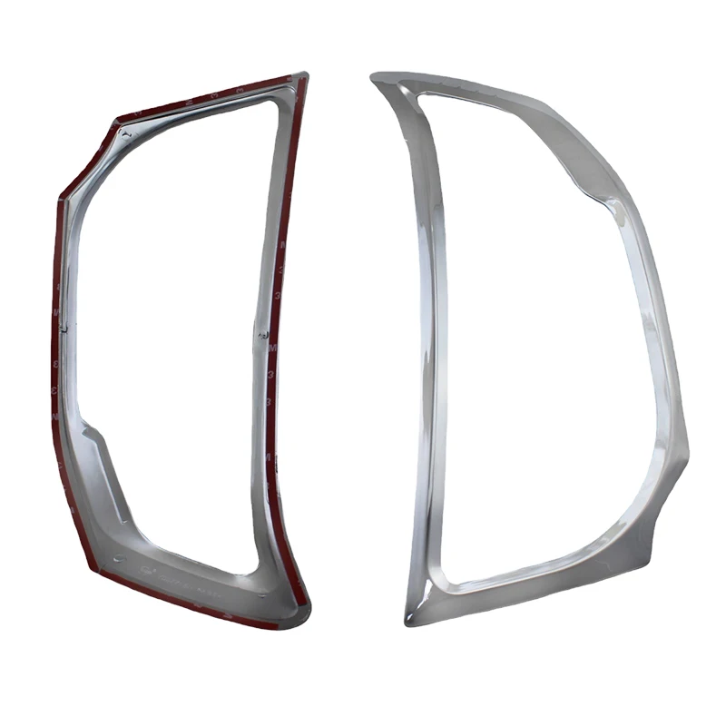 Car Exterior Chrome Head Lamp Cover Trim For Mitsubishi Pajero Sport Menterro 2008 2009 2010 2011 2012 Car Stickers - Image 4