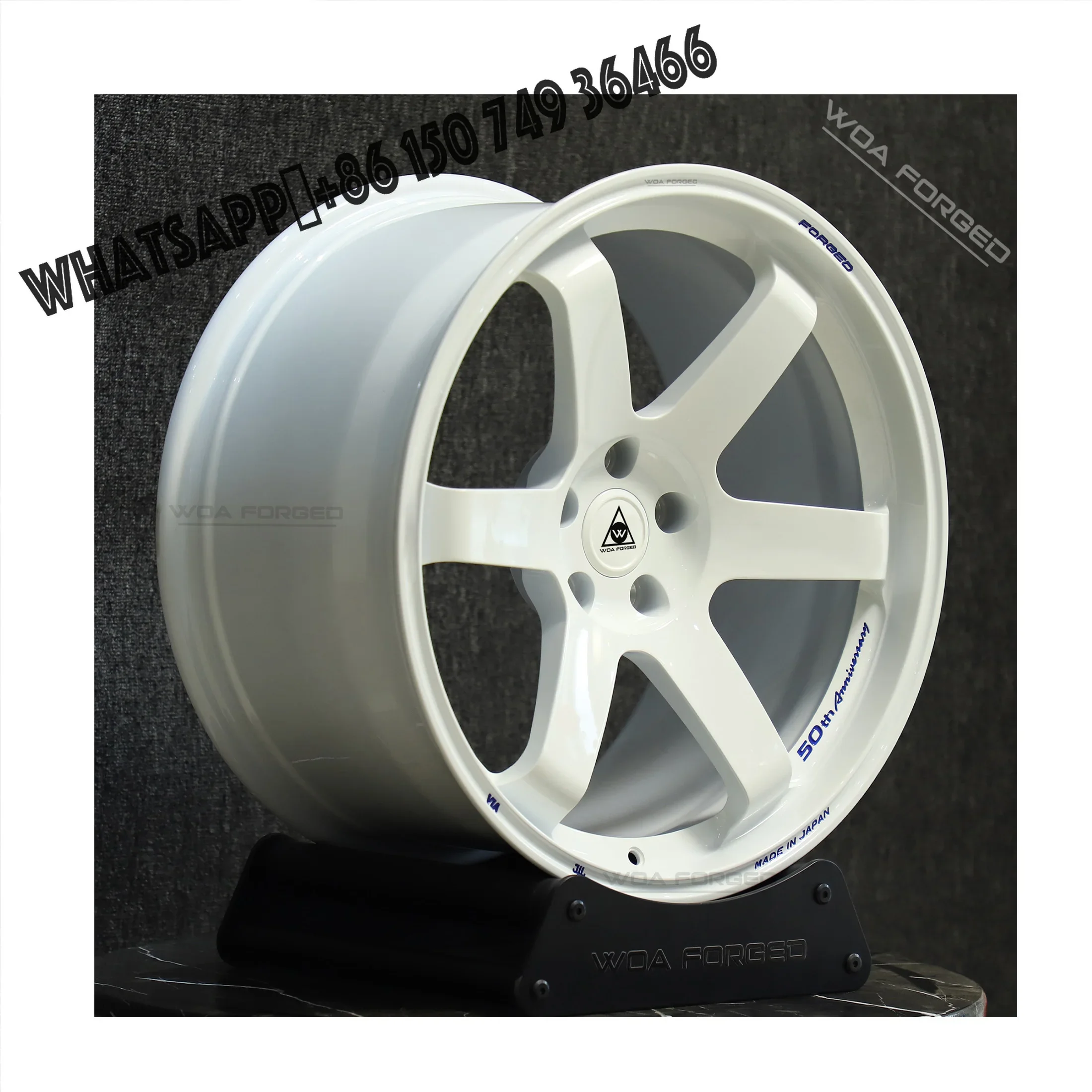DOT TE37 SAGA S-Plus Single Six-Spoke Forged Lightweight Aluminum Car Wheels 5x120 5x112 Single Disc Fit BMW Audi 20mm