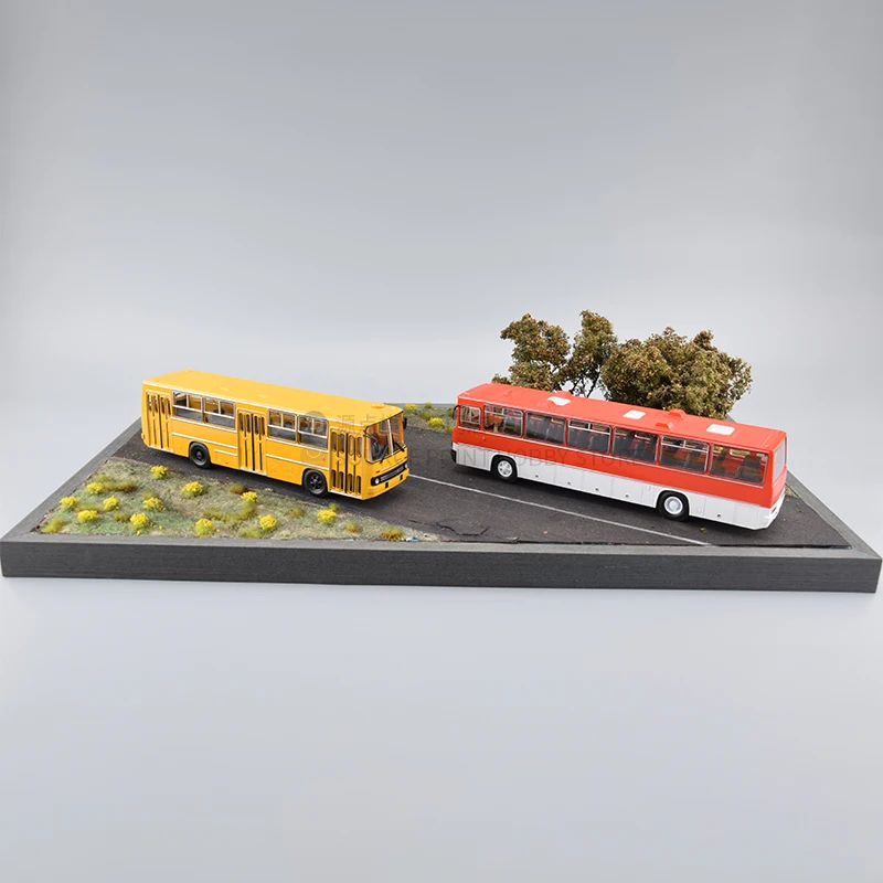 1/43 Russian Large Commute City Bus Ikarus-260 Die-cast Models Scale Metal USSR Classic Bus Collection 