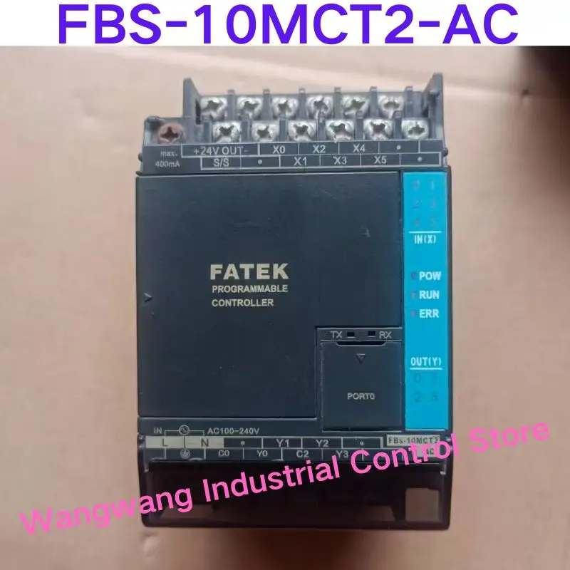 

Second-hand test OK , PLC module FBS-10MCT2-AC