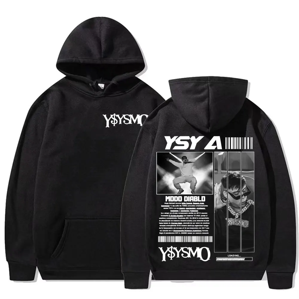 

Rapper Ysysmo Ysy A Album Tour 2025 Sweatshirts Men Women Fashion Hip Hop Pop Music Pullovers Comfort Fleece Bodywarmer Hoodies