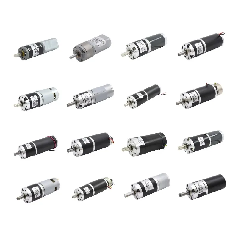 PMDC 38mm Gear BoxHigh Torque Low Noise High Speed Low Speed Dc Planetary Gear Motors with Metal Gears