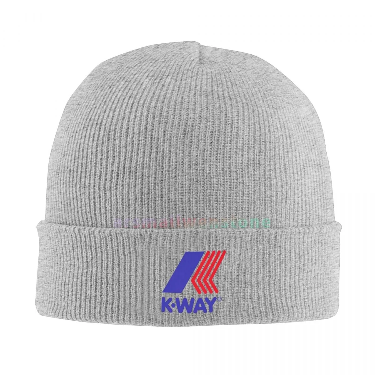 K-Way Casual Beanie Hat Cap Winter Soft Warm Caps Unisex High Quality Knitted Hat for Women and Men