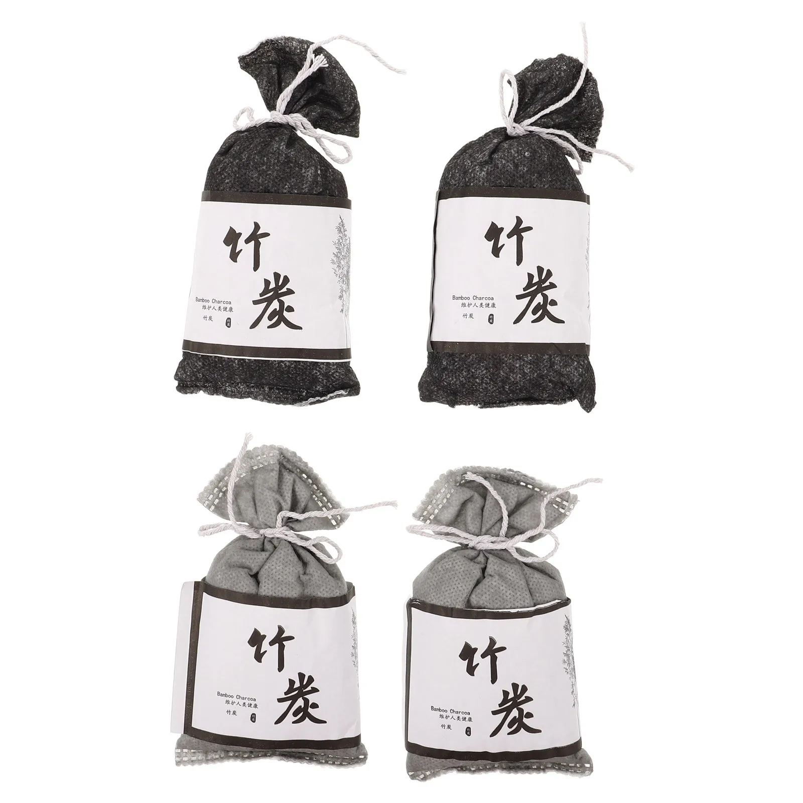 

4Pcs Reusable Charcoal Bags Natural Air Purifier for Car Home Office Closet Odor Absorber Strong Smell Eliminating