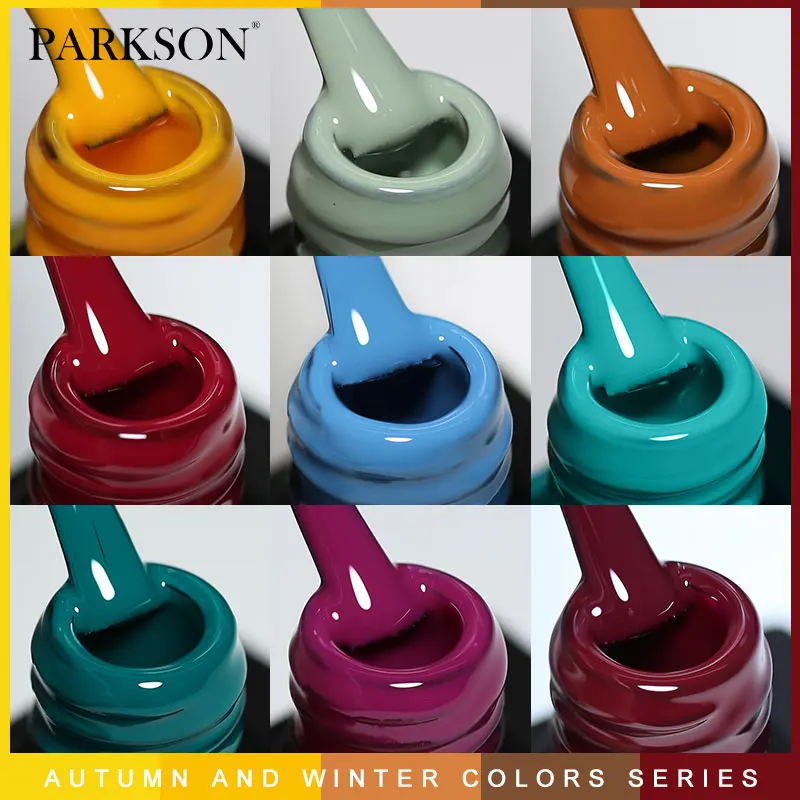 Parkson Nail Gel Polish Long Lasting Autumn Winter Color 12ML Semi Permanent Soak Off UV Gel Hybrid Varnish Nail Art Manicure