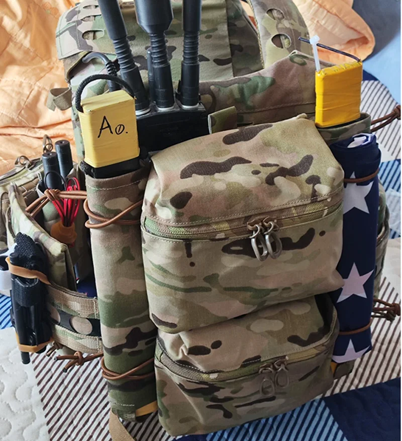 

Double Rear Plate Tactical Backpack C4 Board Outdoor Hunting Gear