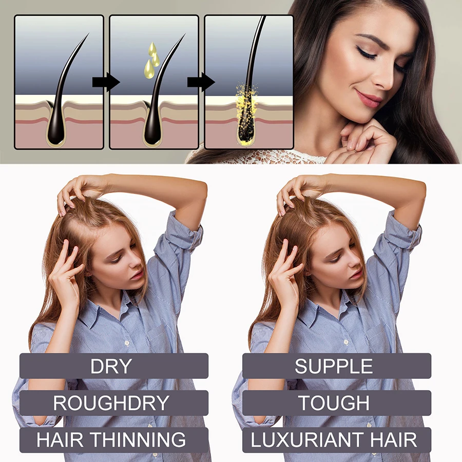 Biotin Hair Growth Oil with Co - Hair Care Collagen recension och pris