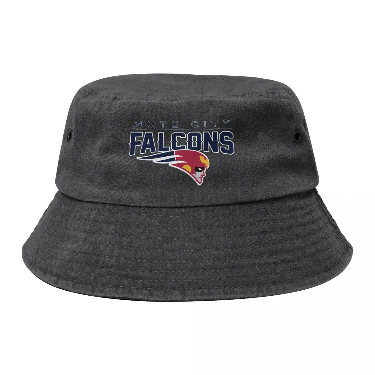 

Mute City Falcons Bucket Hat New In The Hat Sun Cap derby hat Woman Hats Men's