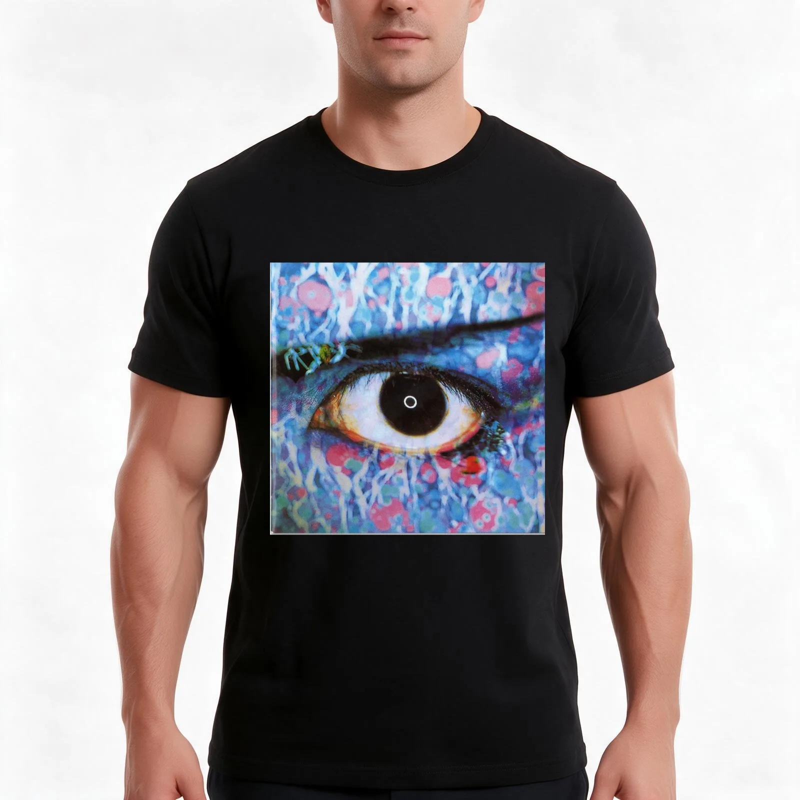 buck-tick taboo T-Shirt, Summer Casual Cotton Tee, Oversized Streetwear Tops, Vintage Graphic Print, Loose Fit Short Sleeve