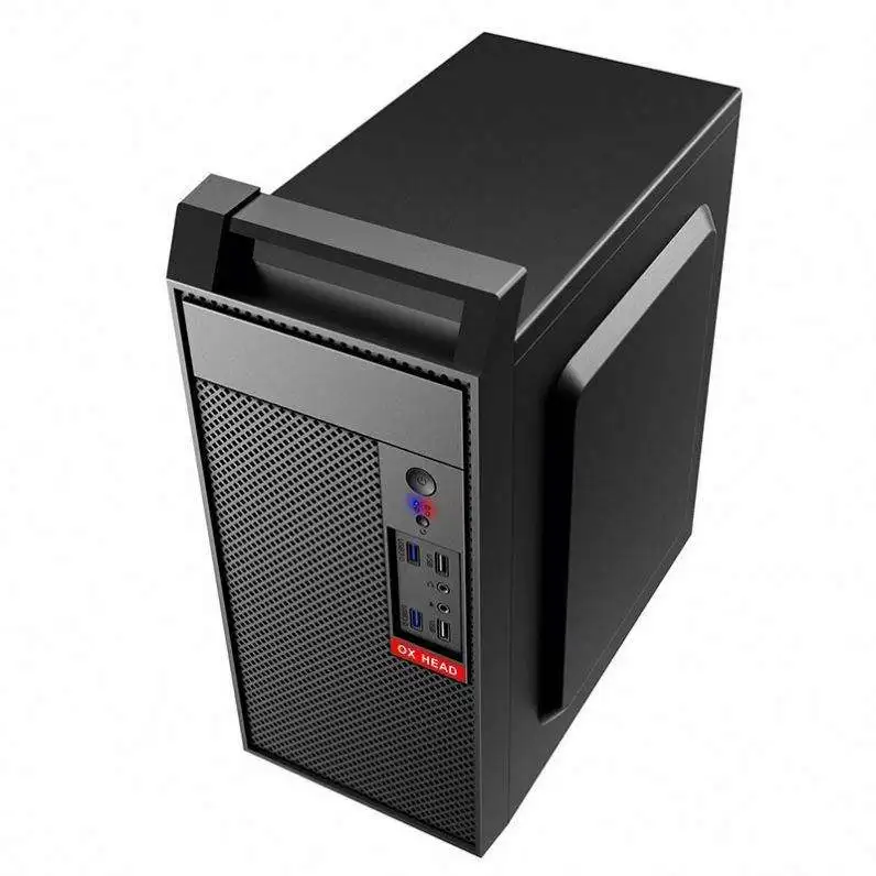 OEM Core I5 10400/16G/512G Cabinet Fast Gaming PC Desktop Computer Gamer Custom Diy Configuration