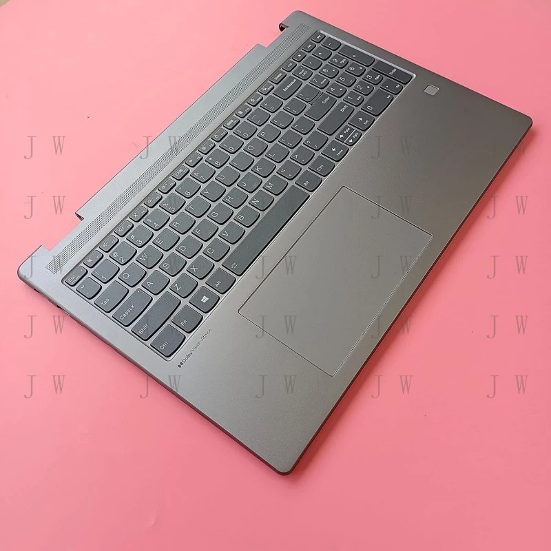

DDW Upper Case Palmrest Backlit Keyboard for Lenovo Yoga 7 16IAH7 5CB1J03930 Arctic Grey