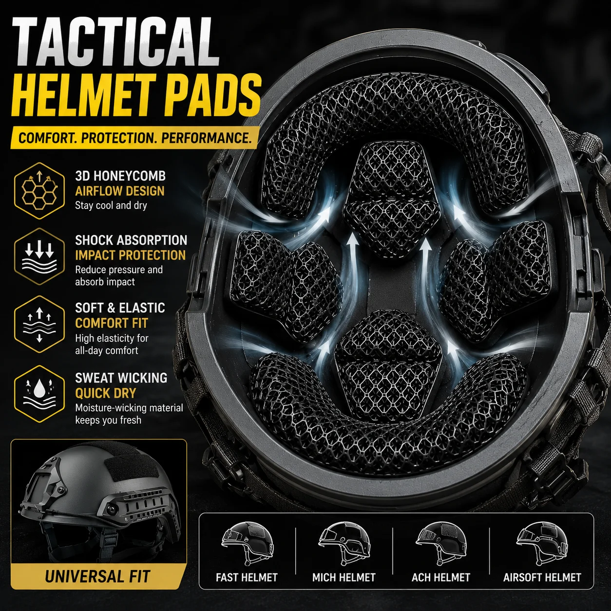 doublure-de-casque-respirante-en-treillis-3d-avec-dissipation-thermique-et-coussinet-d'absorption-des-chocs-confortable-casque-tactique-dissipation-thermique-pa