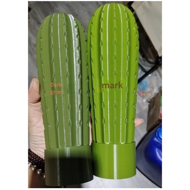 

A45Z-Plant Decoration Crafts Home Decoration Garden 3D Printed Cactus Simulation Pot Toothpick Box Table Decoration