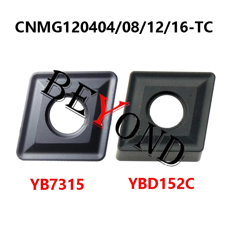 100% Original CNMG120408-TC YB7315 YBD152C Carbide Inserts For Cast Iron CNMG120404-TC CNMG120412-TC CNMG120416-TC CNC Cutter