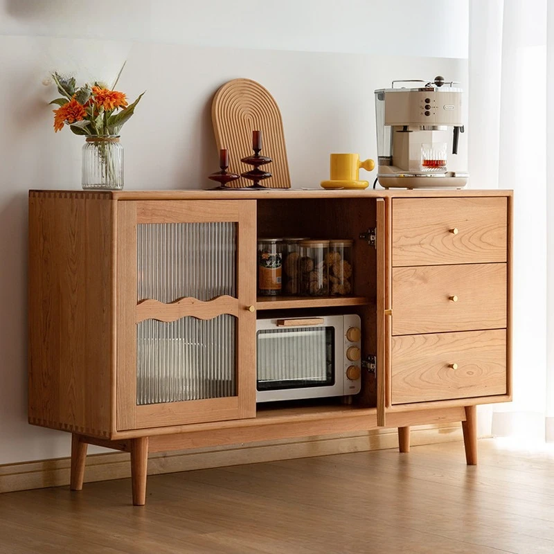 

Italian Fashionable Dining Side Cabinet Japanese Small Apartment Living Room Cabinet Tableware Home Furniture Armadio XY40GZ