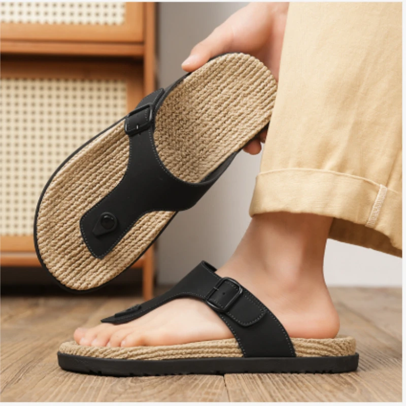 

2026 new men's shoes summer hot selling flip flops