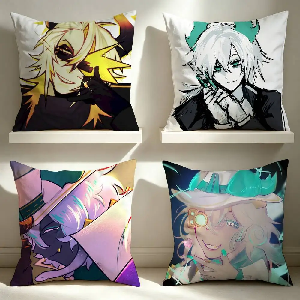 P-Popular Game PHIGHTING  Square Pillow Case Multi Sizes For Car Home Bedroom Decor Custom Valentine Gifts