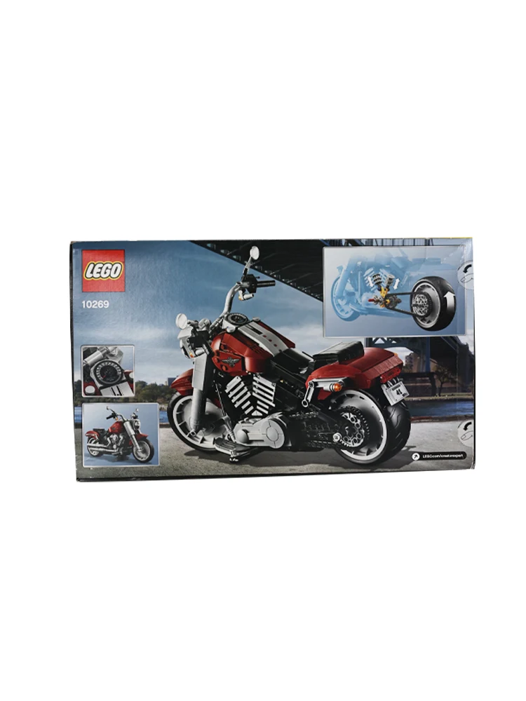 LEGO 10269 Creator Expert Harley Davidson Fat Boy Building Kit Building Blocks Toy Gift