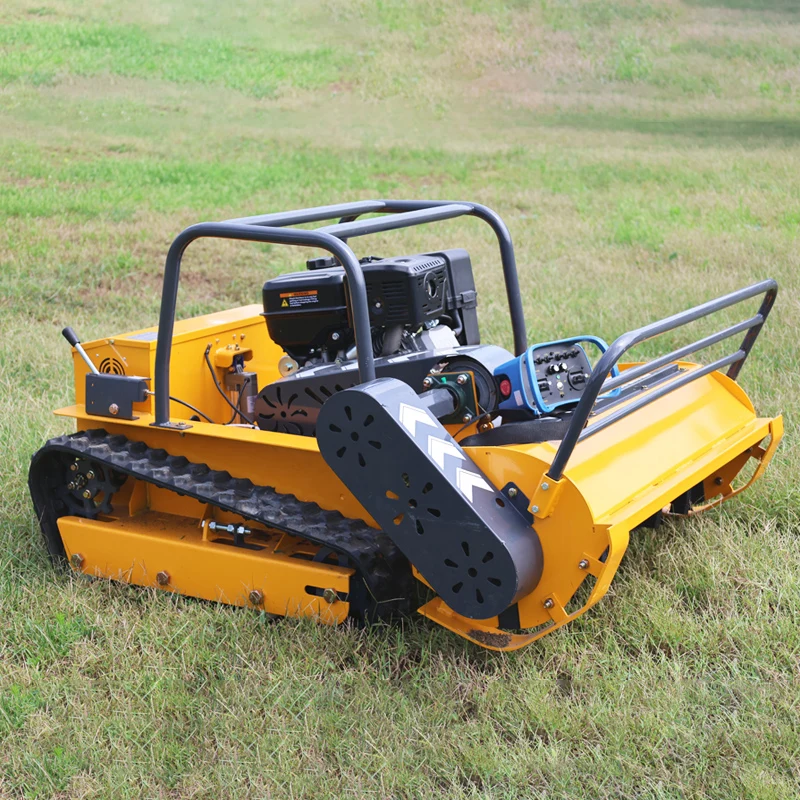 Customized High Mowing Machine Grass Cutting Machine Remote Control Lawn Mower Robotic Lawn mower