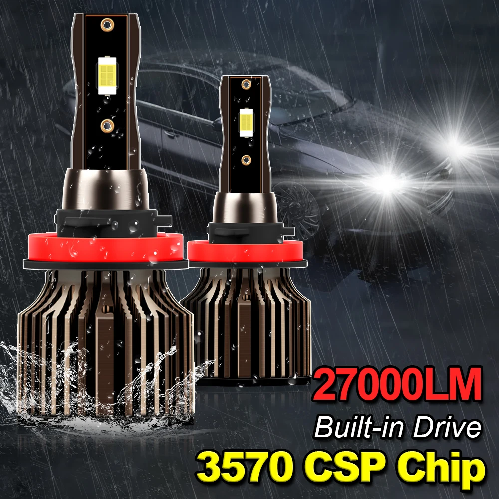 

H7 H4 H13 LED Headlight Car Vehicle Bulb 12V 6500K H1 H3 H11 H8 9005 9006 880 H27 Fog Light 9004 9007 Headlamp CSP 3570 Lamp 12V