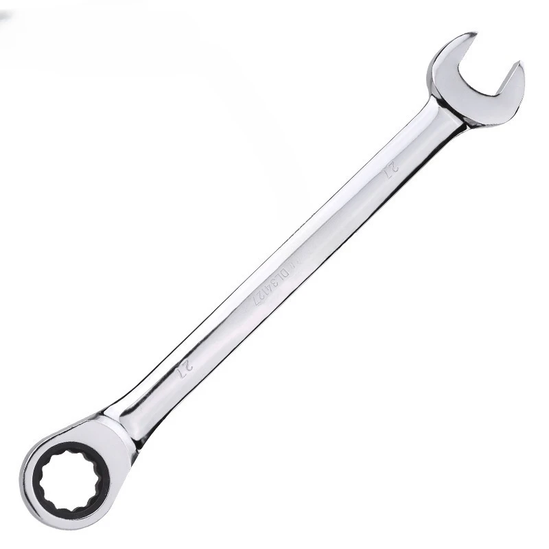 

DL34127 Mirror dual-purpose ratchet wrench 27mm fast plum ratchet wrench
