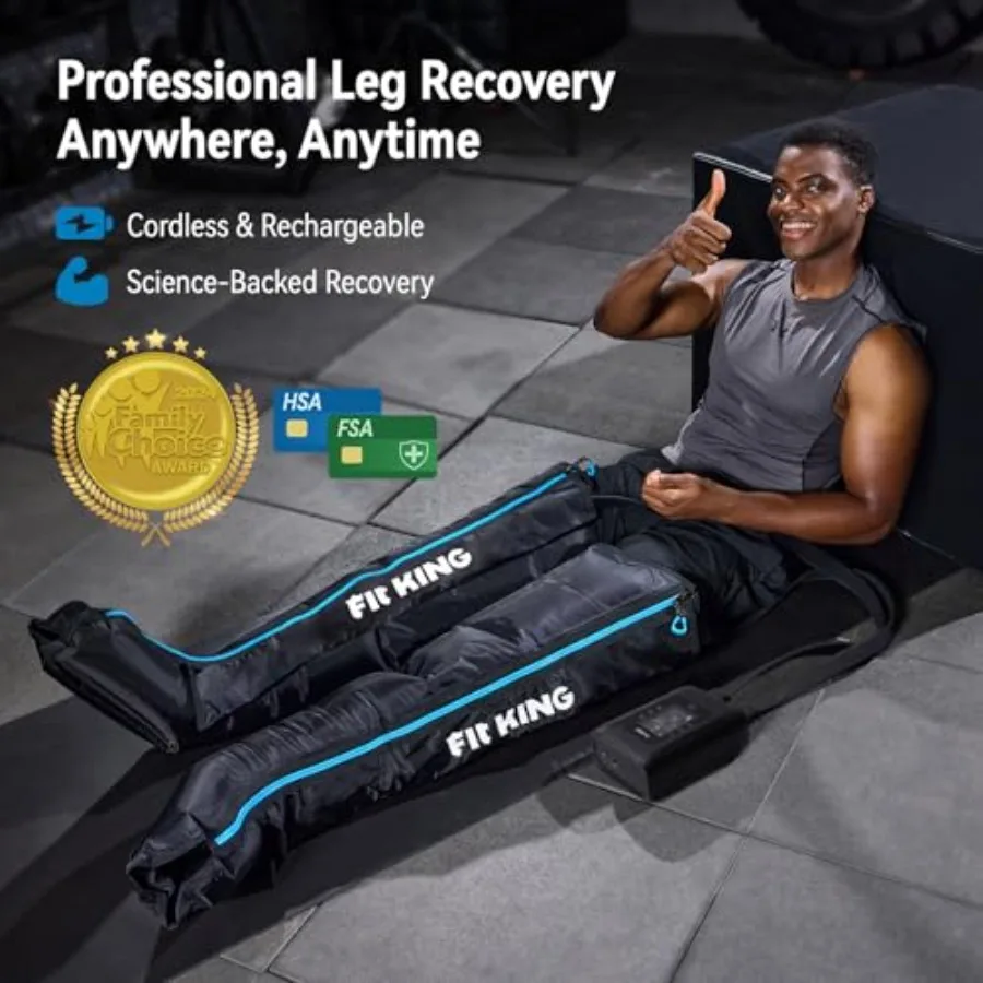 المهنية ضغط الهواء نظام استعادة الساق اللاسلكي القابلة لإعادة الشحن مدلك ضغط الساق لتحسين الانتعاش السريع #2