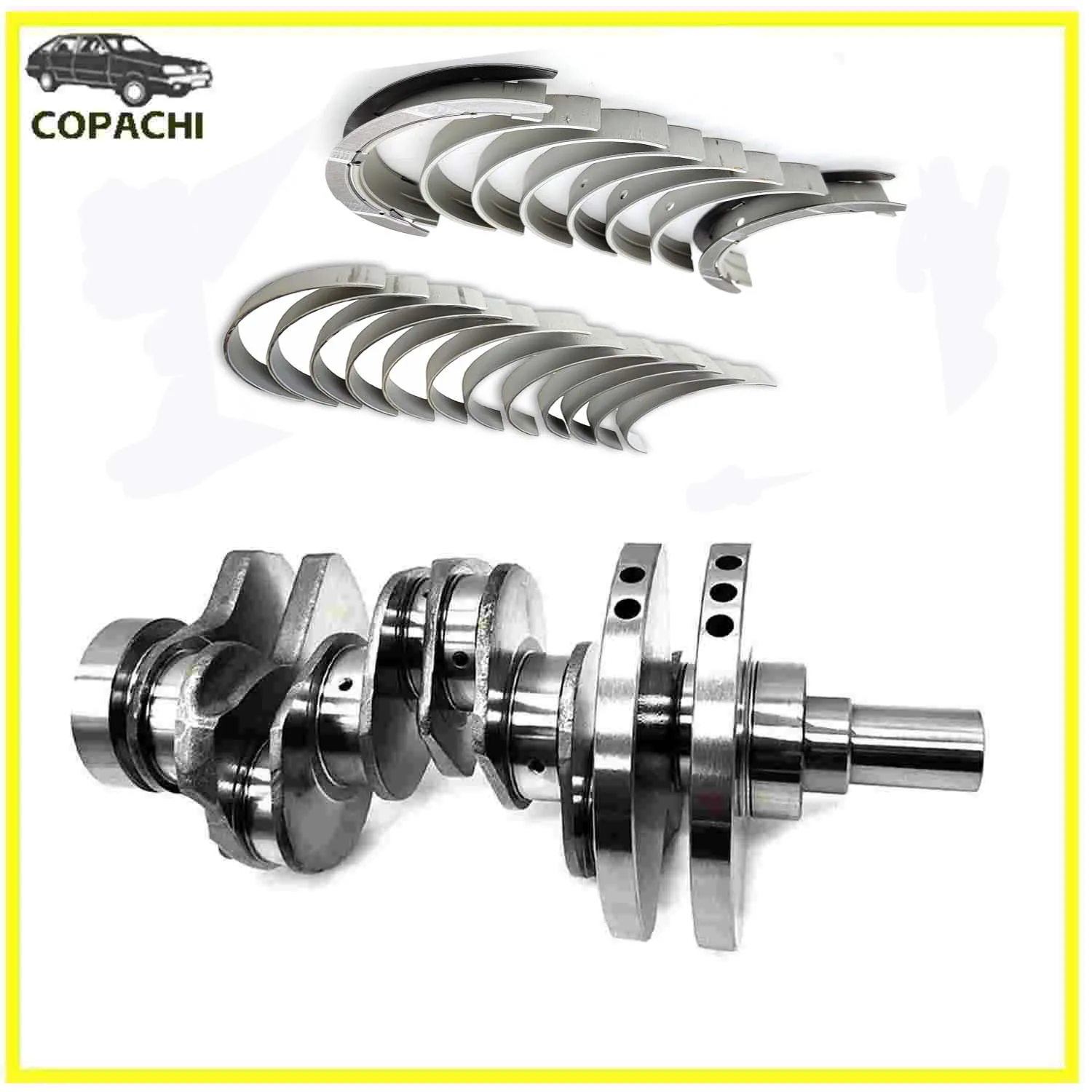 Crankshaft Con Rod & Crankshaft Main Bearing Set LR038168 5Q6337AA 6Q6211AA For RANGE ROVER SPORT DISCOVERY 3.0 TDV6 SDV6 306DT