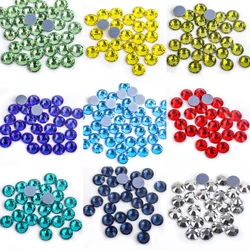 SS3-SS40 Many Colors Hotfix Rhinestones All Sizes /clear Multi Colors Glass Crystal Stones for Clothes Decorations Wedding Dress