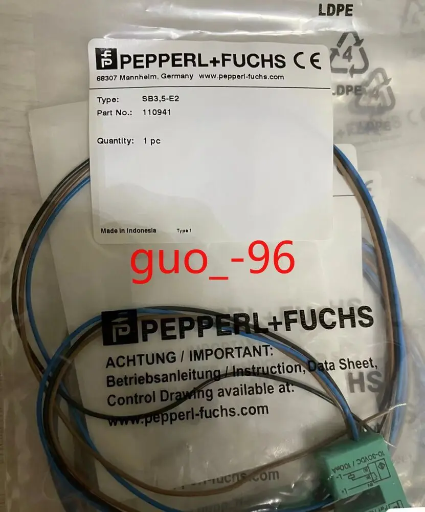 one piece PEPPERL FUCHS P+F SB3,5-E2 Sensor SB3.5-E2 #Y